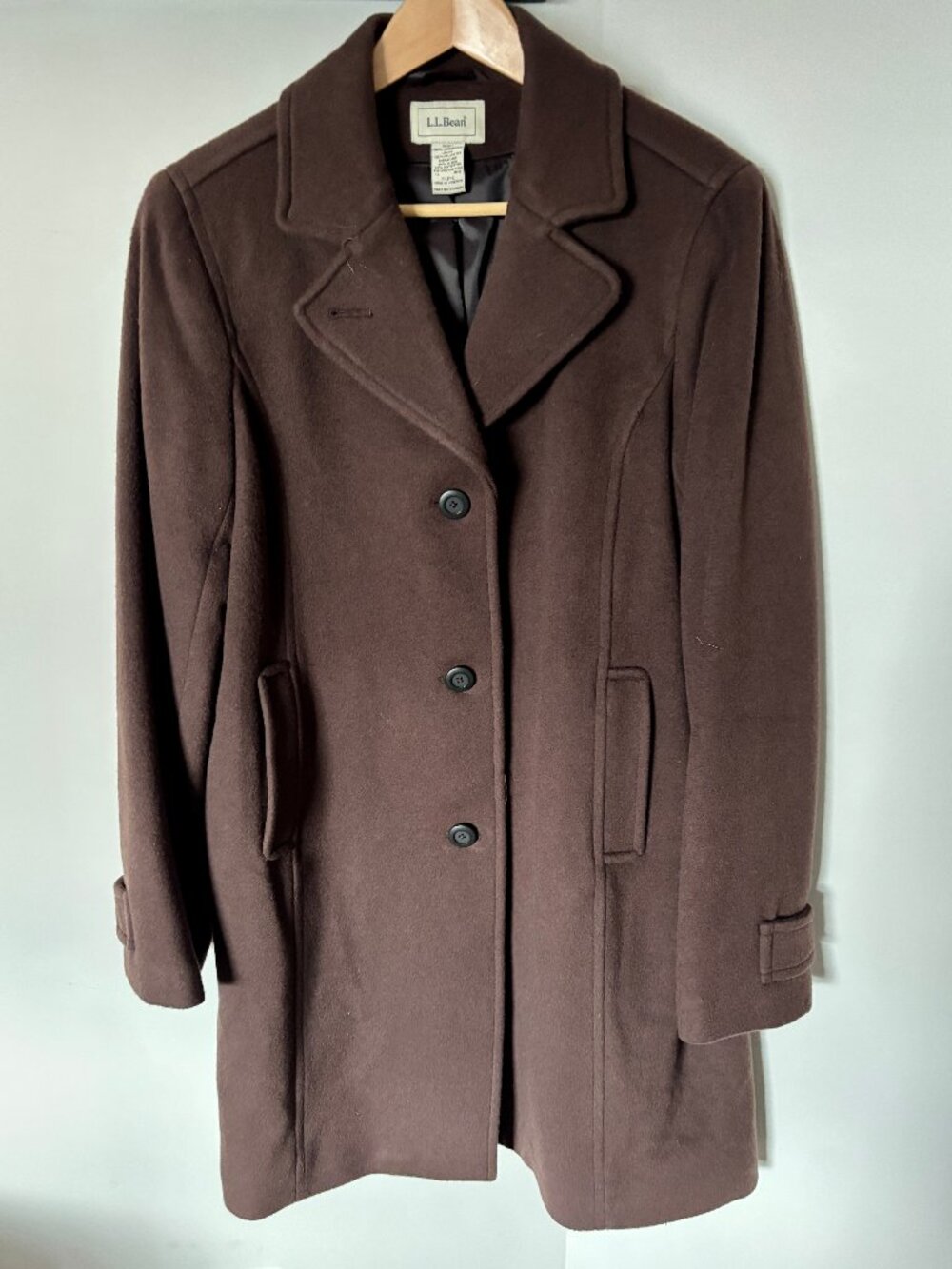 L.L.Bean Classic Lambswool Coat